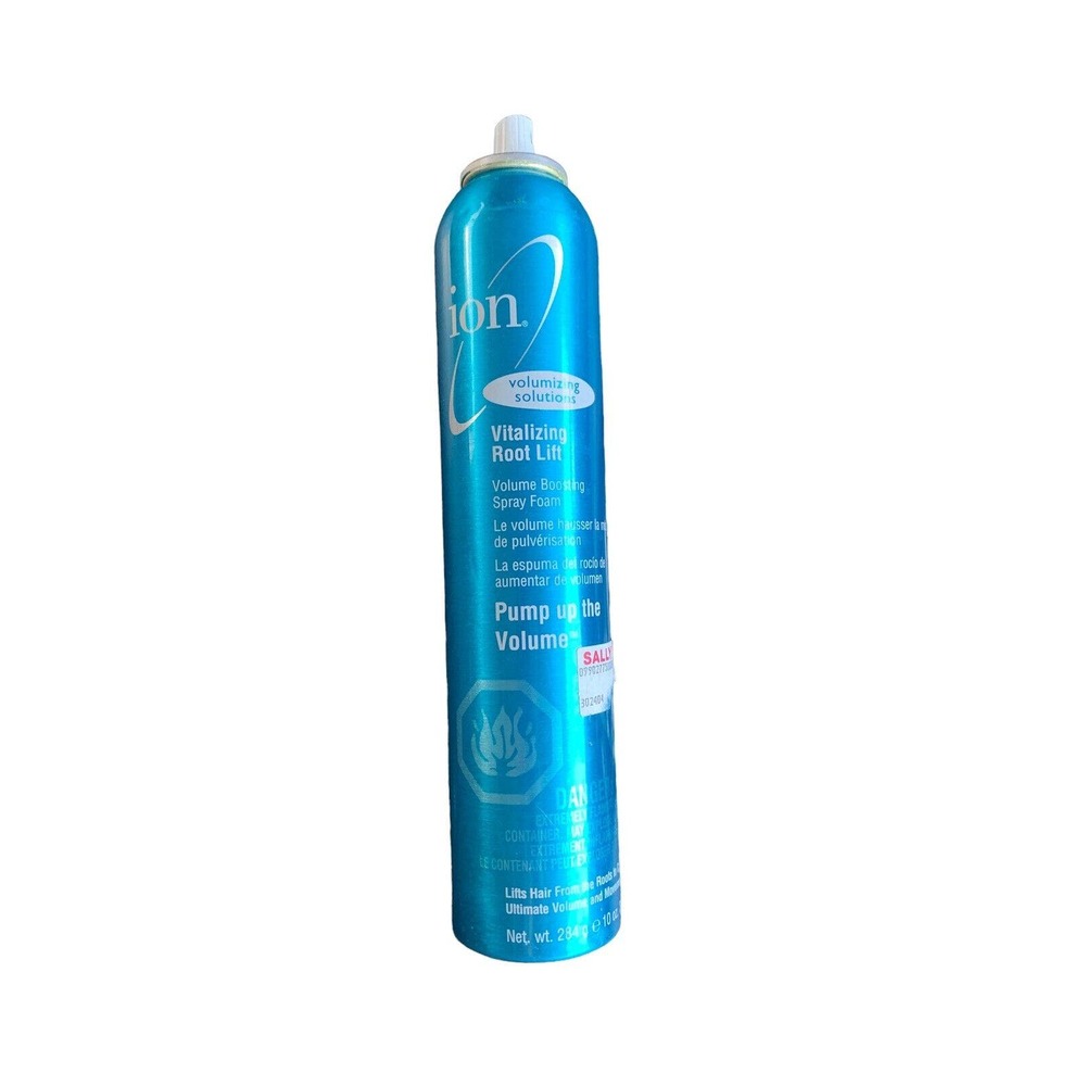 New NOS Ion Vitalizing Root Lift Volume Boosting Spray Foam‎ Pump Up Volume READ